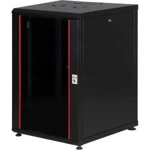 Lande PROline 300 Serisi Dikili Tip Kabinetler 600mm * 800 mm20U - RAL 9005 Siyah