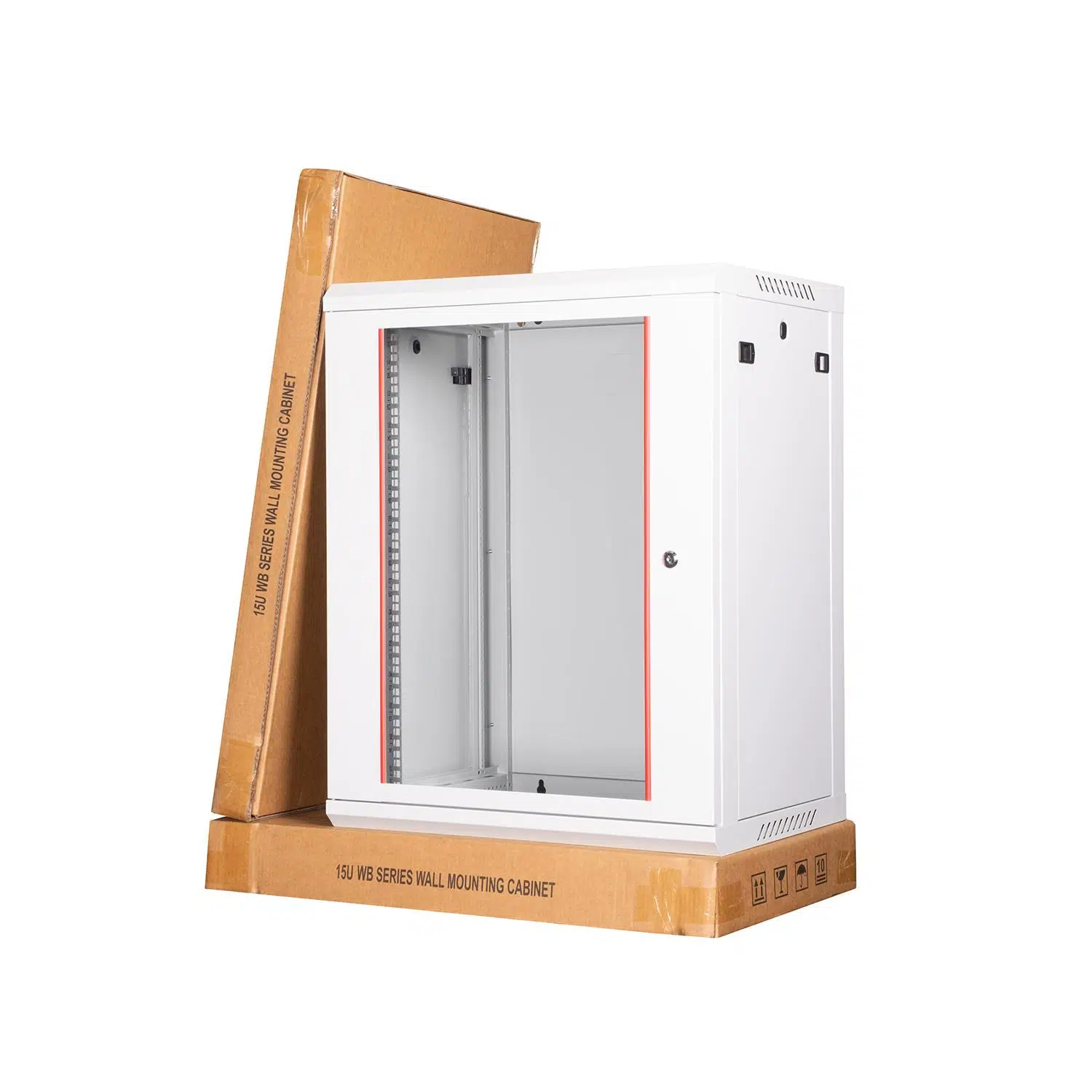 Lande WB PROline Duvar Tipi Rack Kabinet 600*450 15U – RAL 7035 Açık Gri (Demonte)