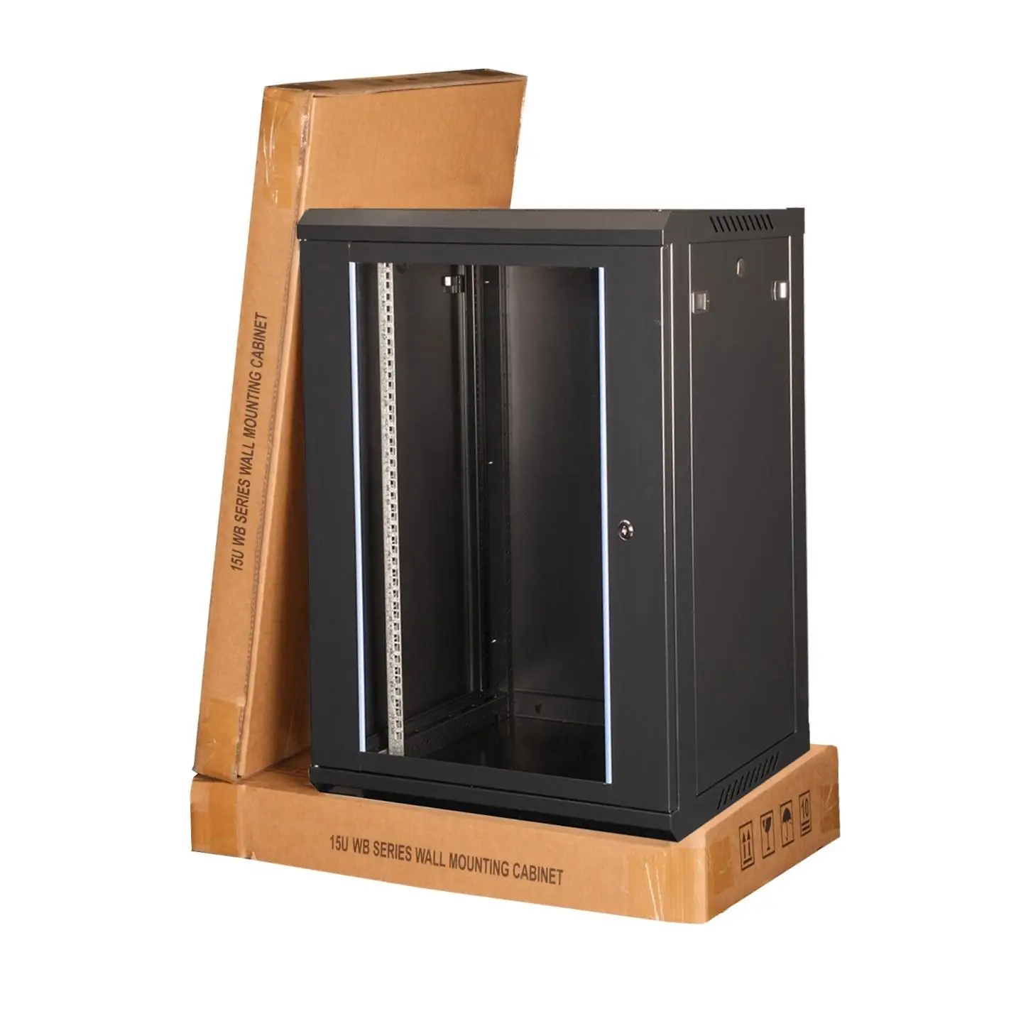 Lande WB PROline Duvar Tipi Rack Kabinet 600*450 15U RAL 9005 Siyah (Demonte)