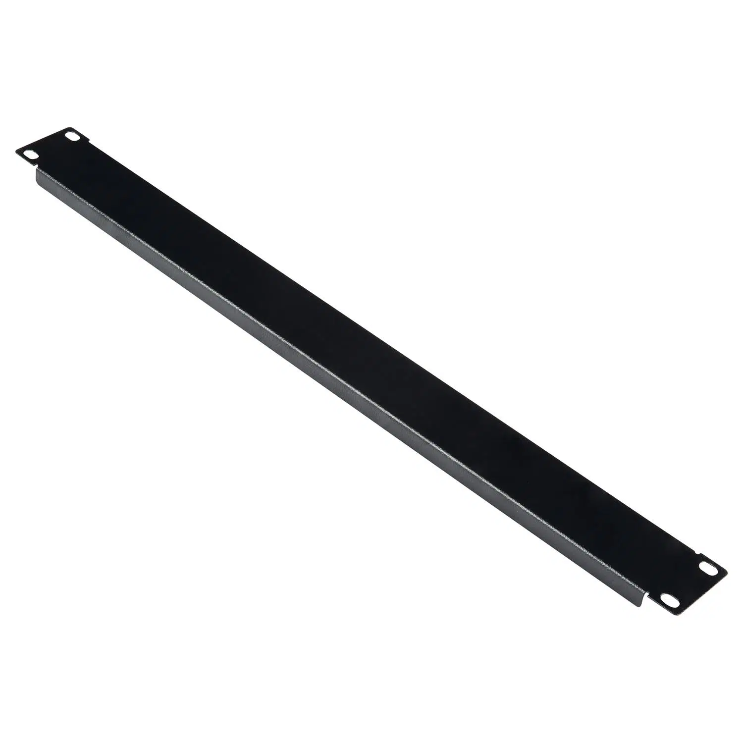 Lande 19” 1U Blank Panel (Black) – Cabinet Empty Space Cover Panel
