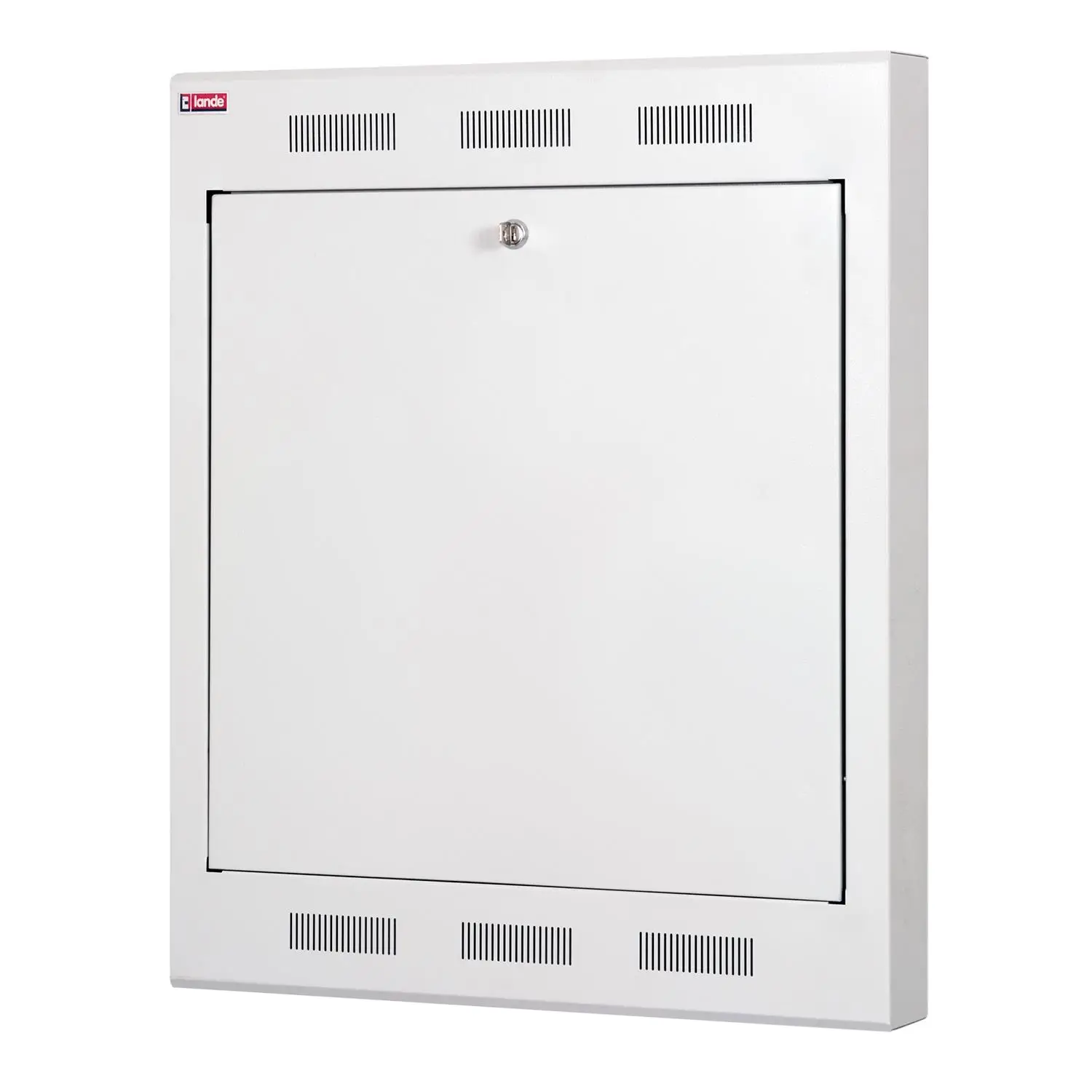 Lande SLIMbox Series Flush and Surface Mounting Wall Mounting Cabinets 600 * 127 - 750 - RAL 7035 Açık Gri