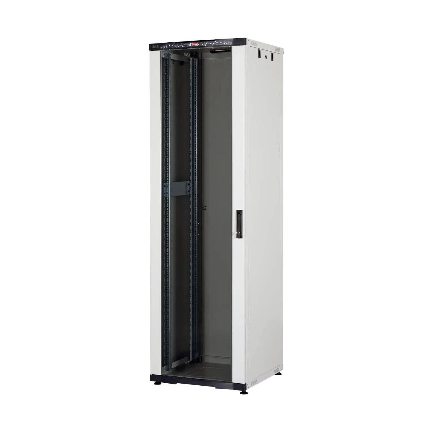 Lande CK Series 42U 600x600 Rack Cabinet – RAL 7035 Light Grey