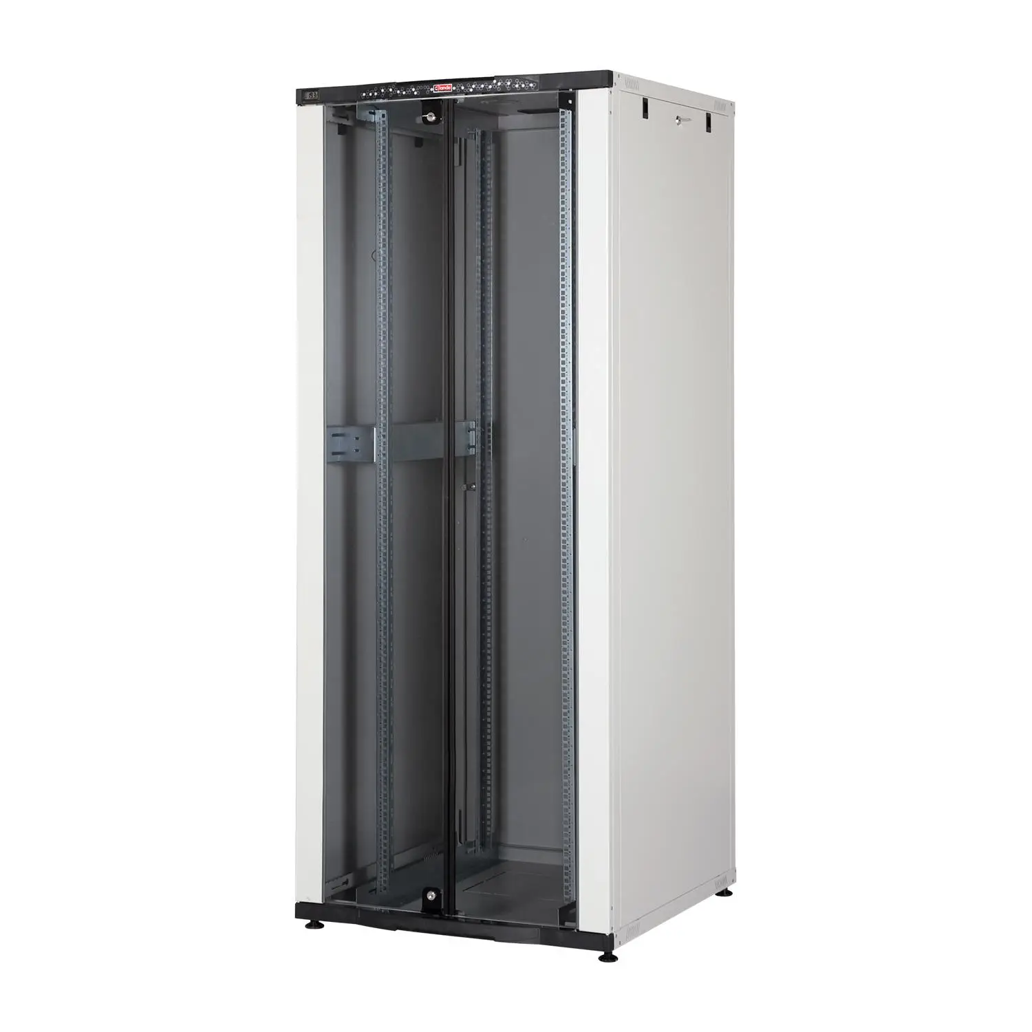 Lande CK Serisi 42U 800x800 Rack Kabinet – RAL 7035 Açık Gri