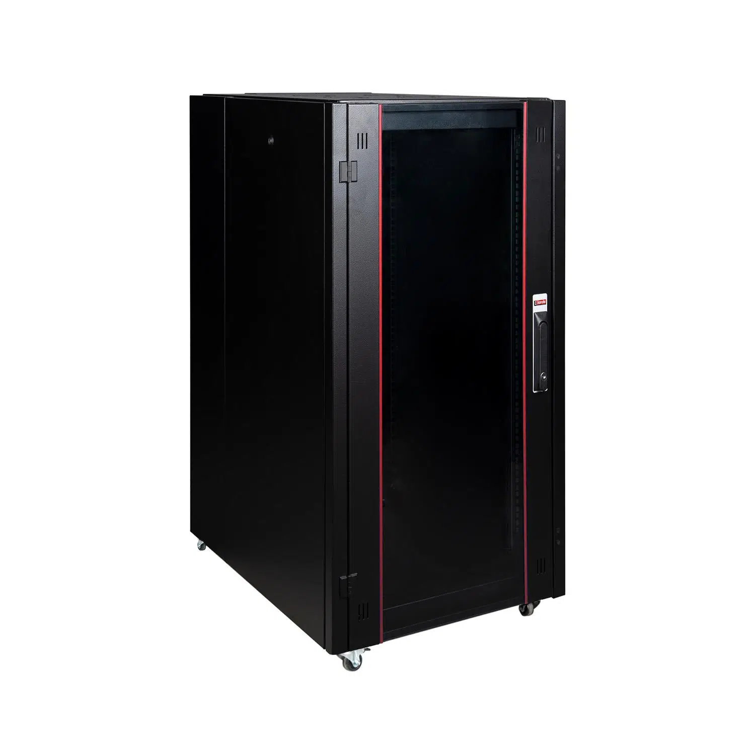 Lande PROline 400 Serisi Dikili Tip Kabinetler 600 * 800 - 26U - RAL 9005 Siyah
