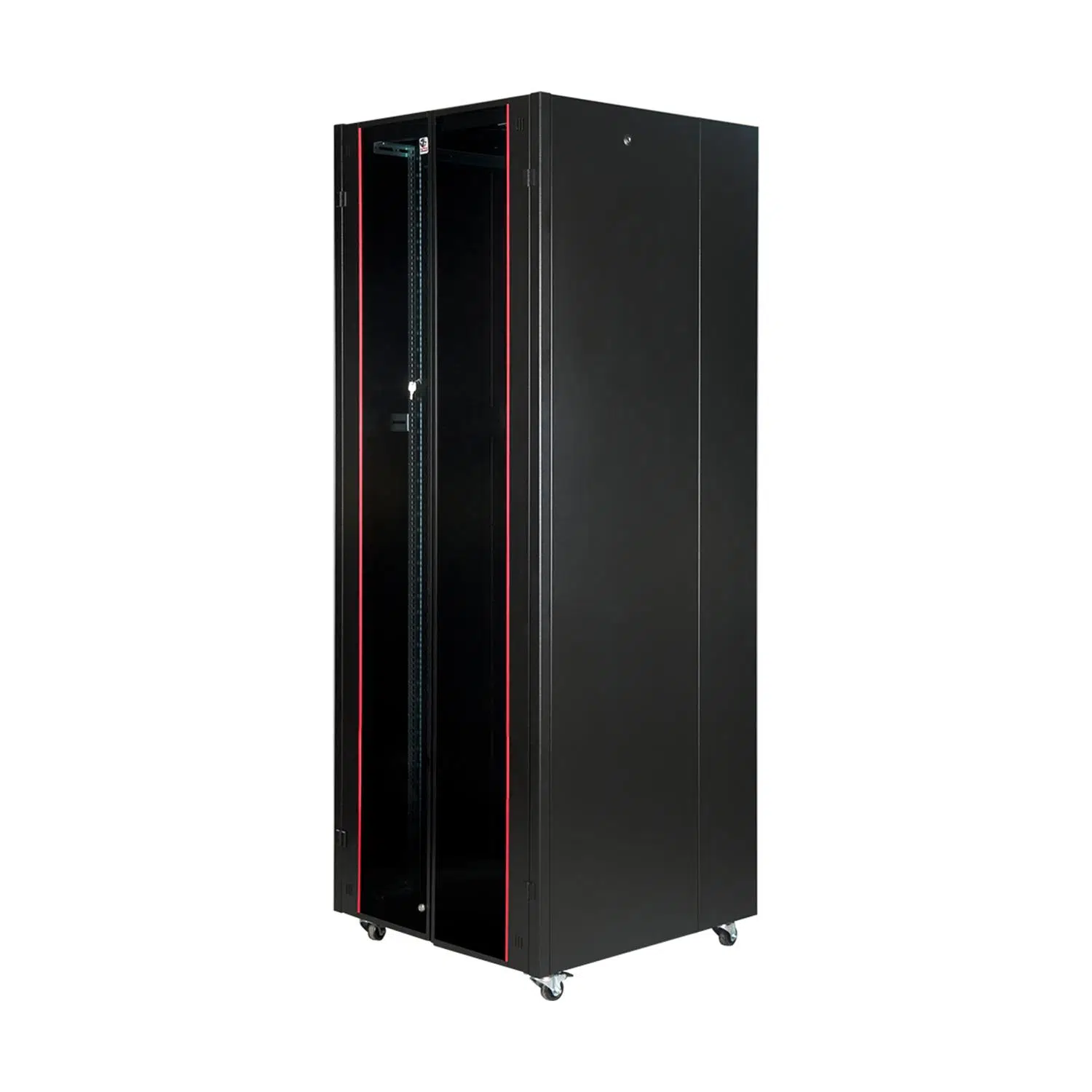 Lande PROline 400 Serisi Dikili Tip Kabinetler 800 * 800 - 42U - RAL 9005 Siyah