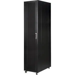 Lande PROline 400P Serisi Perfore Kapaklı Server Kabinetler 800 * 1000 - 47U - RAL 9005 Siyah
