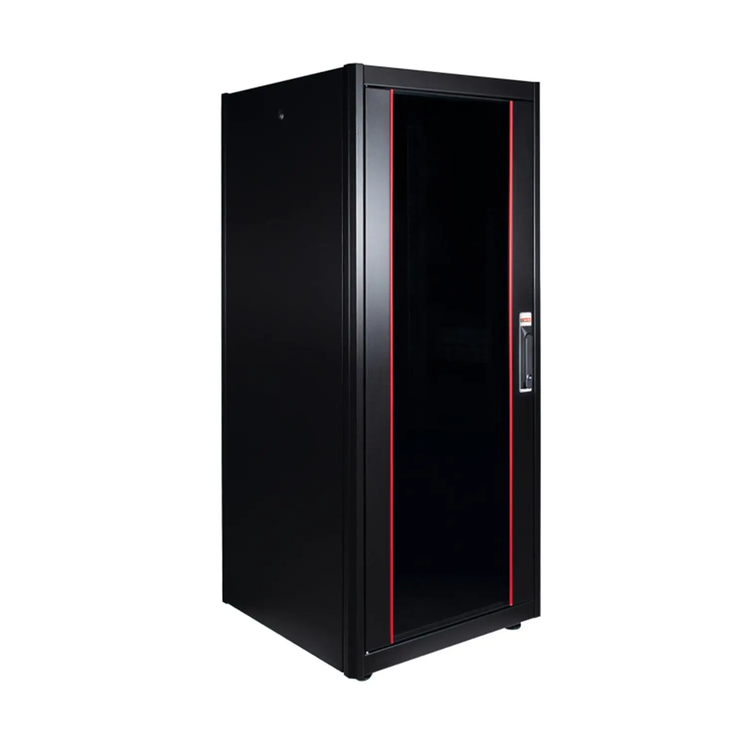 Lande DYNAmic Basic Serisi 22U 600x800 Rack Kabinet – RAL 9005 Siyah