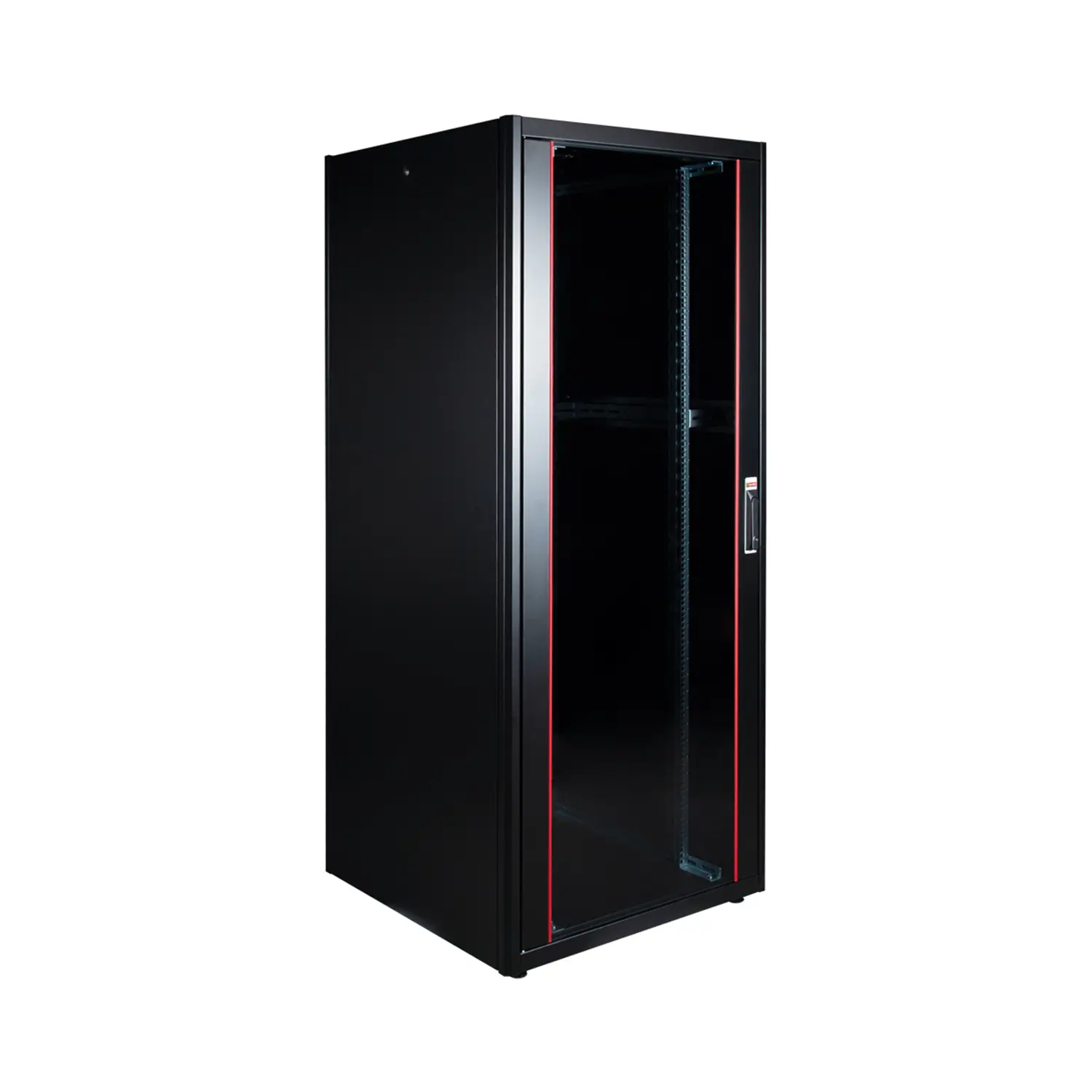 Lande DYNAmic Basic Serisi 26U 800x800 Rack Kabinet – RAL 9005 Siyah