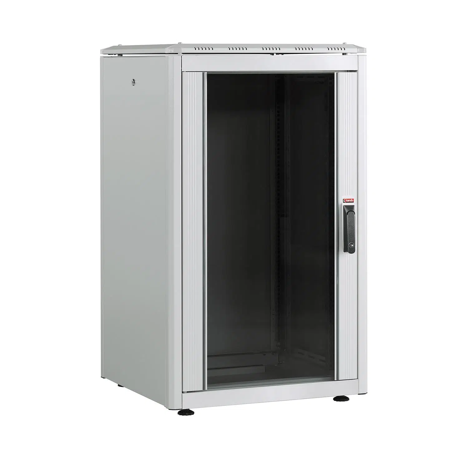 Lande DYNAmic Series 600 × 600 mm – 16U – RAL 7035 Light Grey