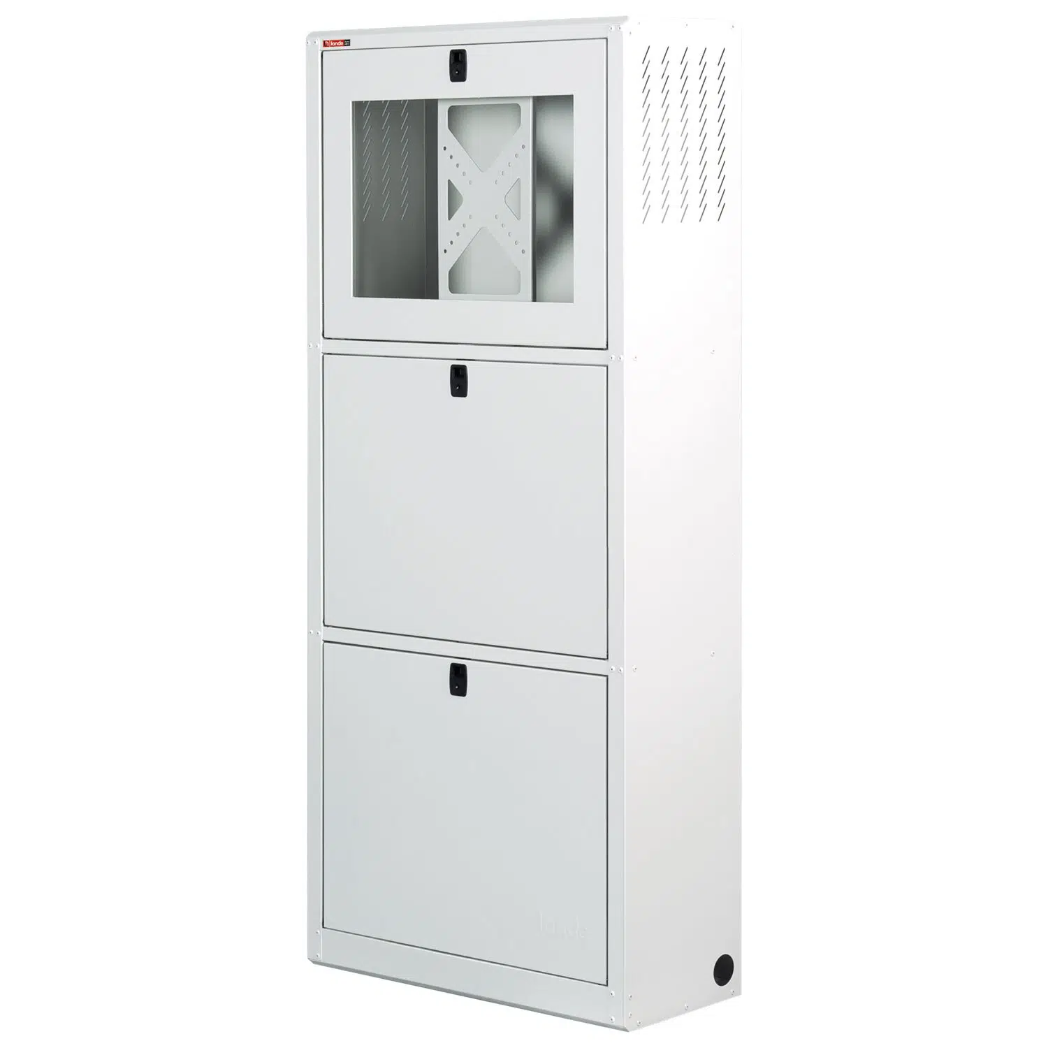 Lande İş İstasyonları ve Ofis Çözümleri 570 * 220 - 1440 - RAL 7035 Açık Gri - RAL 7031 Mavi Gri