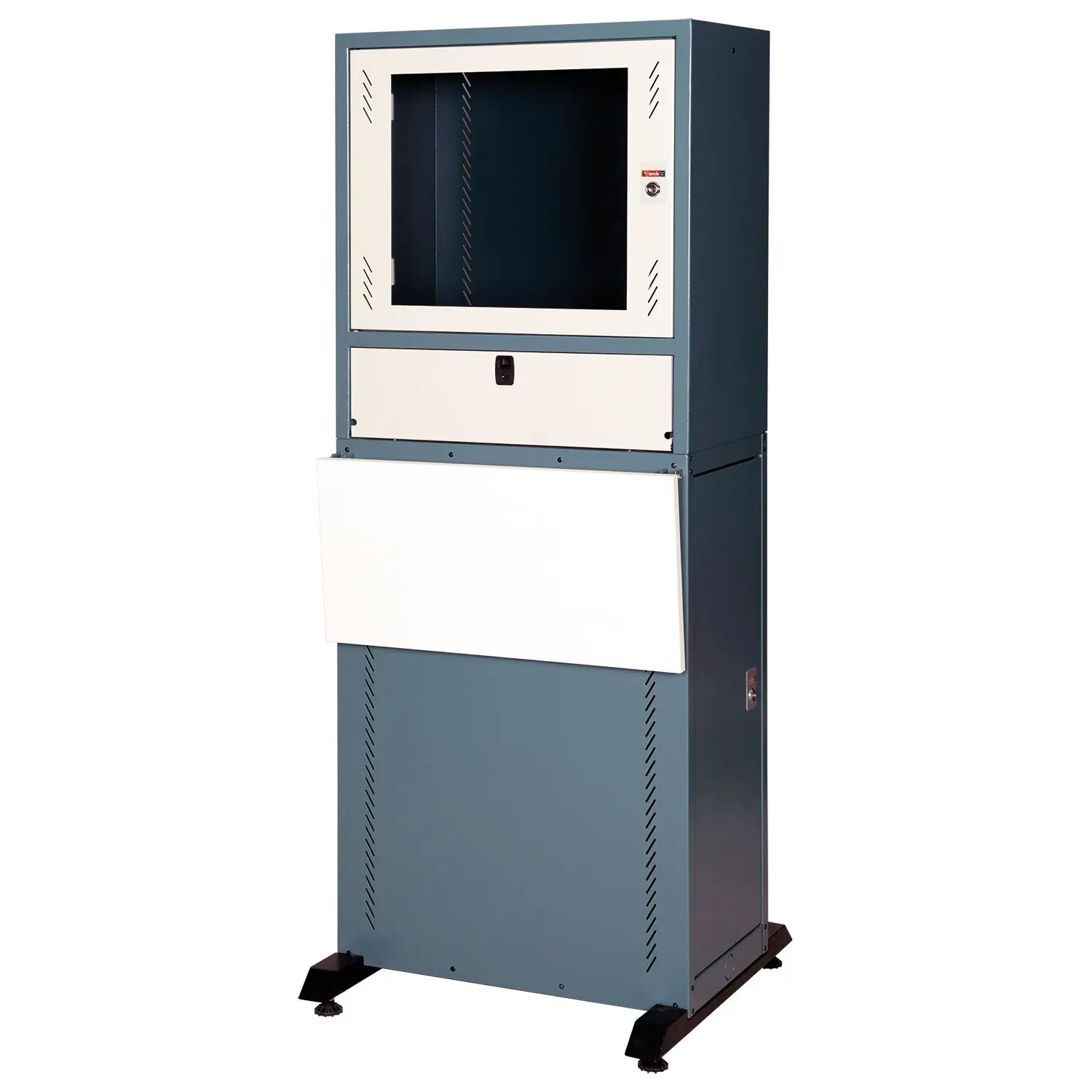 Landeİş İstasyonları ve Ofis Çözümleri 600 * 600 - 1600 - RAL 7035 Açık Gri - RAL 7031 Mavi Gri