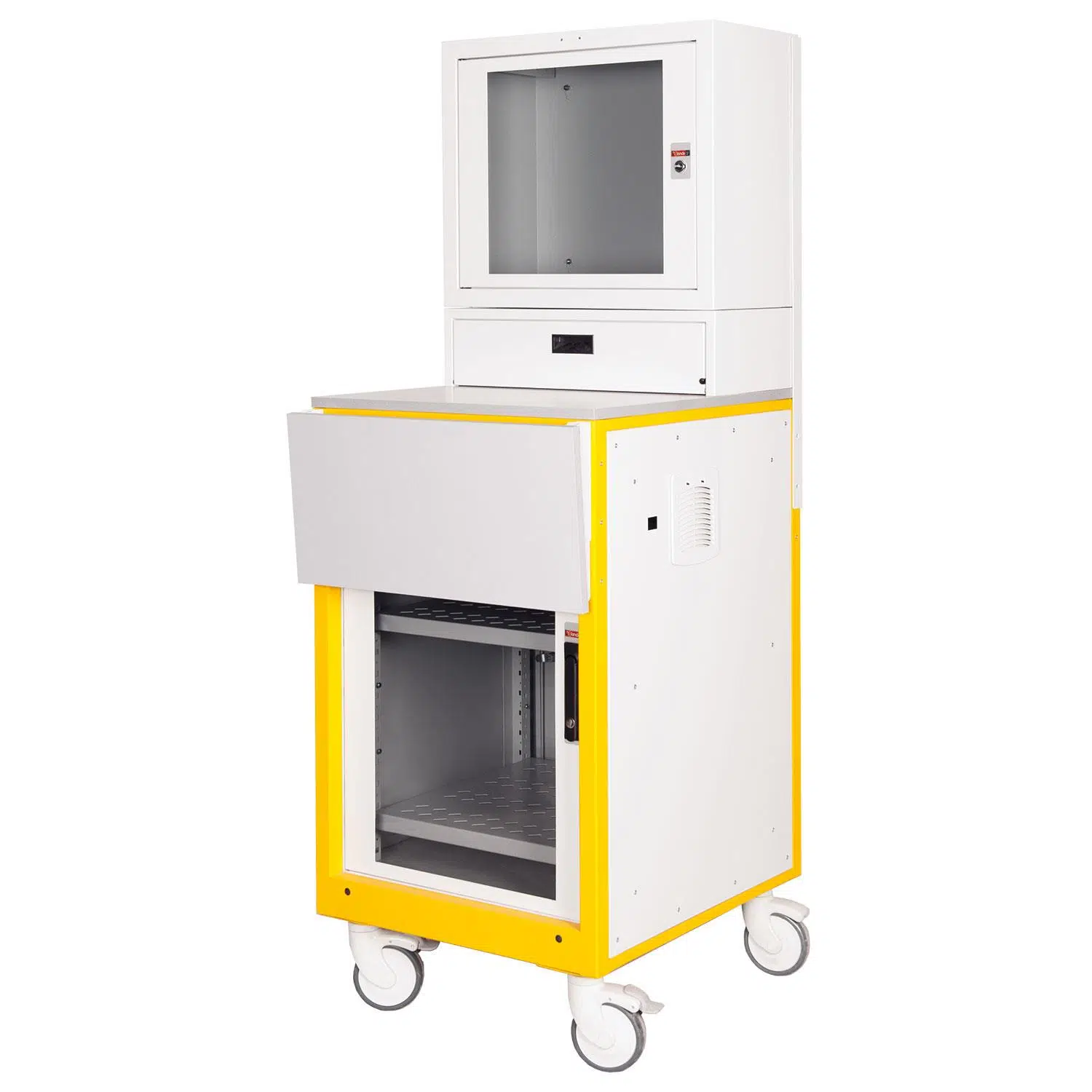 Lande İş İstasyonları ve Ofis Çözümleri 600 * 670 - 1678 - RAL 7035 Açık Gri - RAL 1028 Kavun Sarısı
