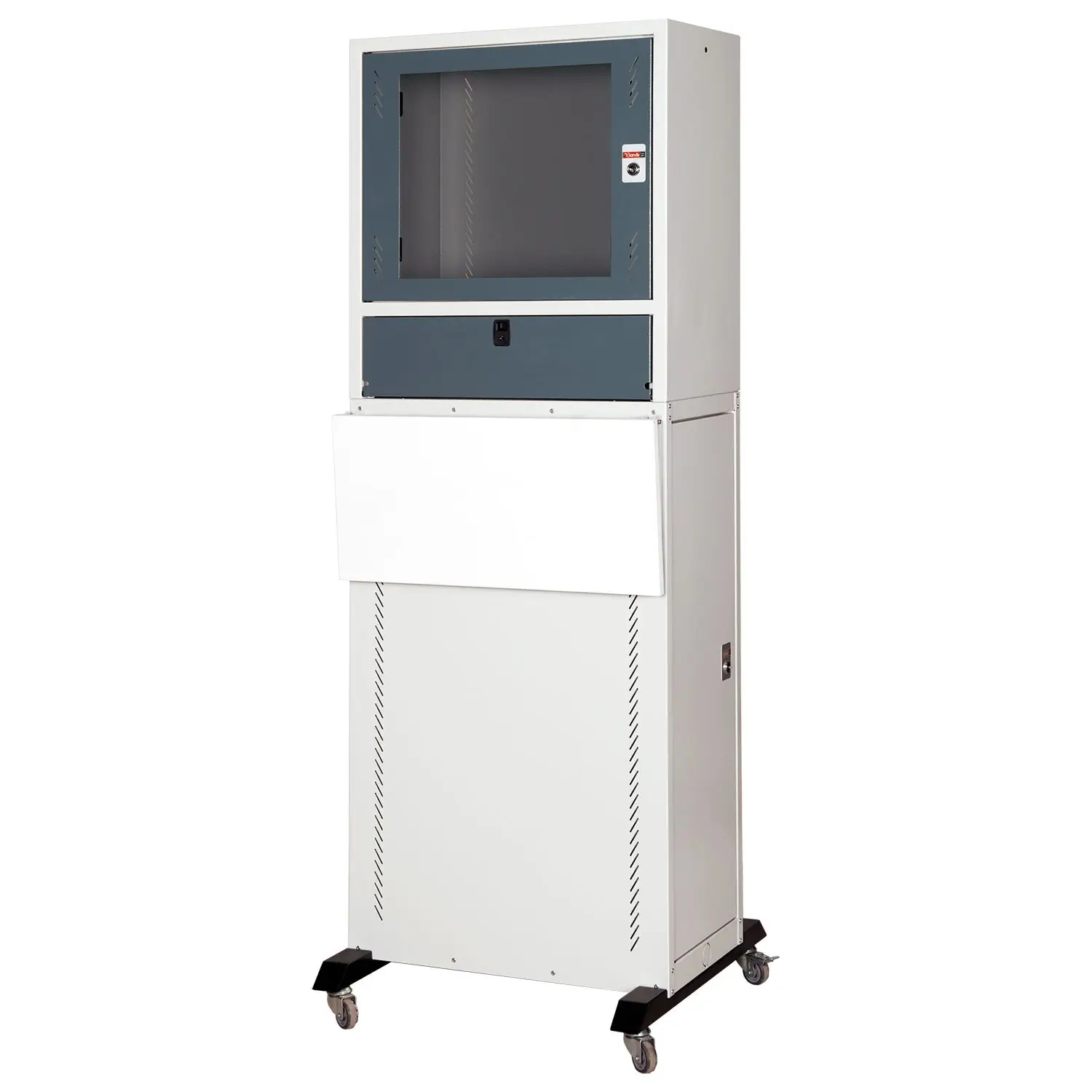 Lande İş İstasyonları ve Ofis Çözümleri 600 * 600 - 1600 - RAL 7035 Açık Gri - RAL 7031 Mavi Gri