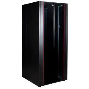 Lande HYPERline Series 800 mm × 800 mm 36U - RAL 9005 Black