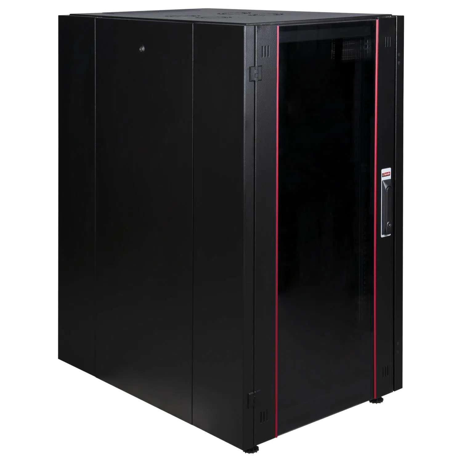 Lande PROline 400 Series Floor-Standing Cabinets 600 × 1000 mm – 26U – RAL 9005 Black