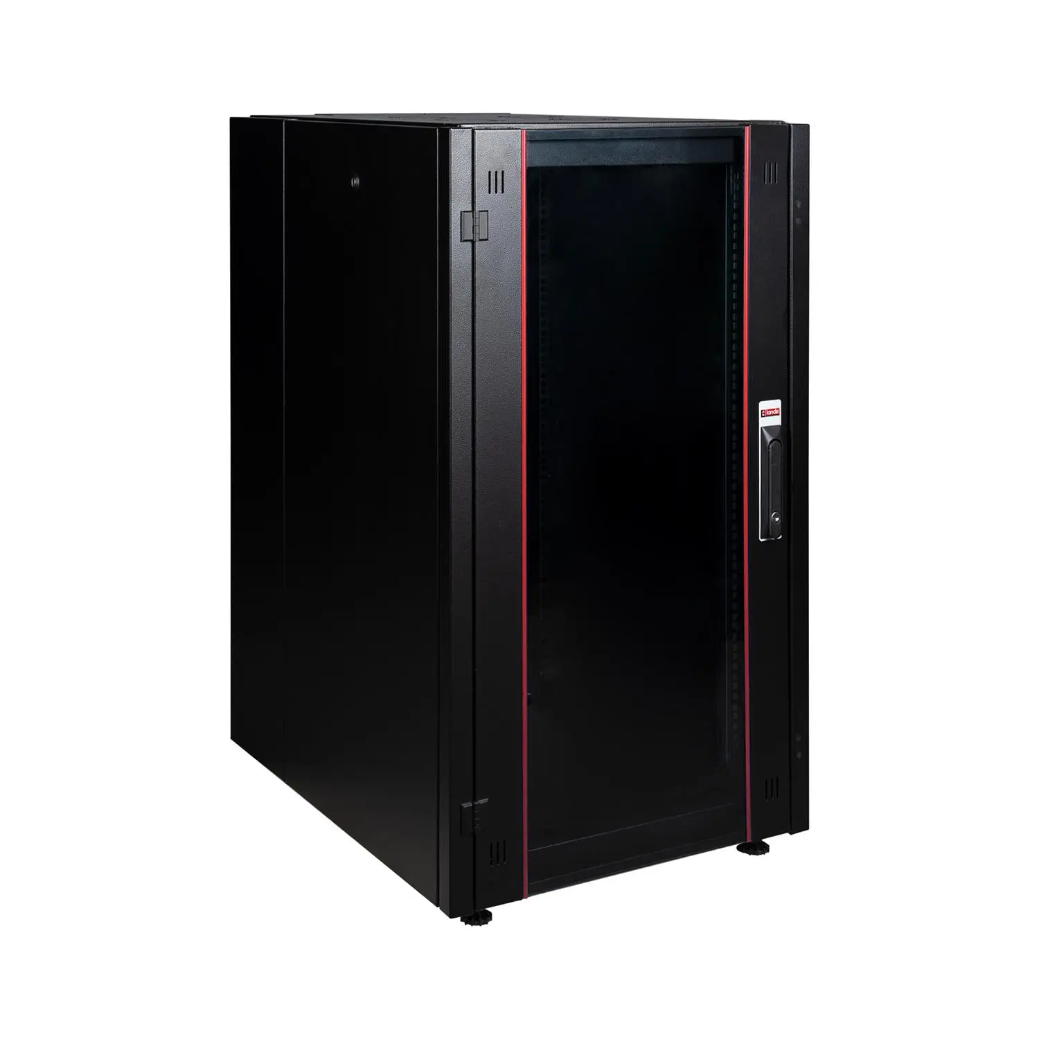 Lande PROline 400 Serisi Dikili Tip Kabinetler 600 * 600 - 26U - RAL 9005 Siyah