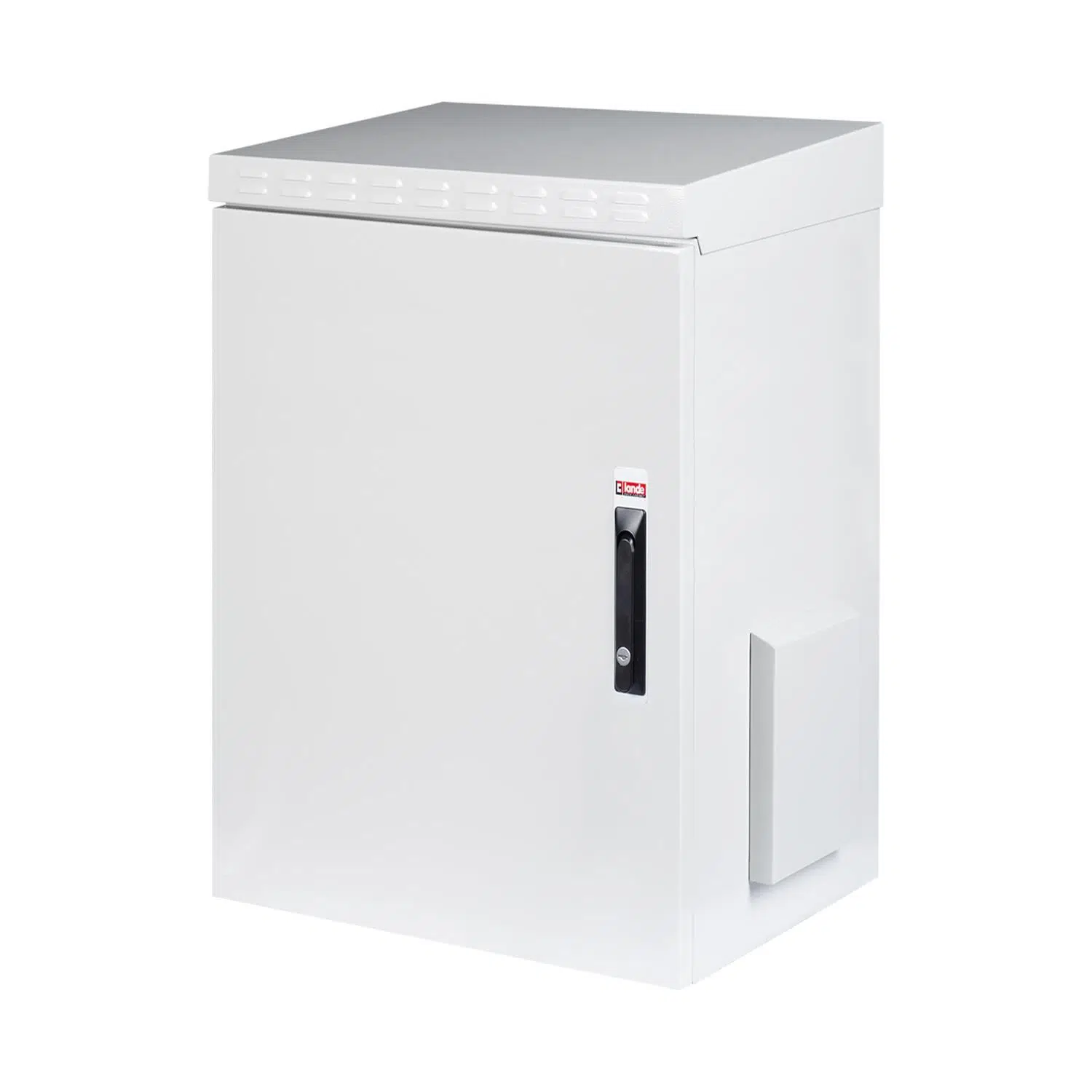 Lande Assembled 16U 600 × 450 X-Type Outdoor IP55 Wall-Mount Cabinet (White) (Front Single Door Metal/A))