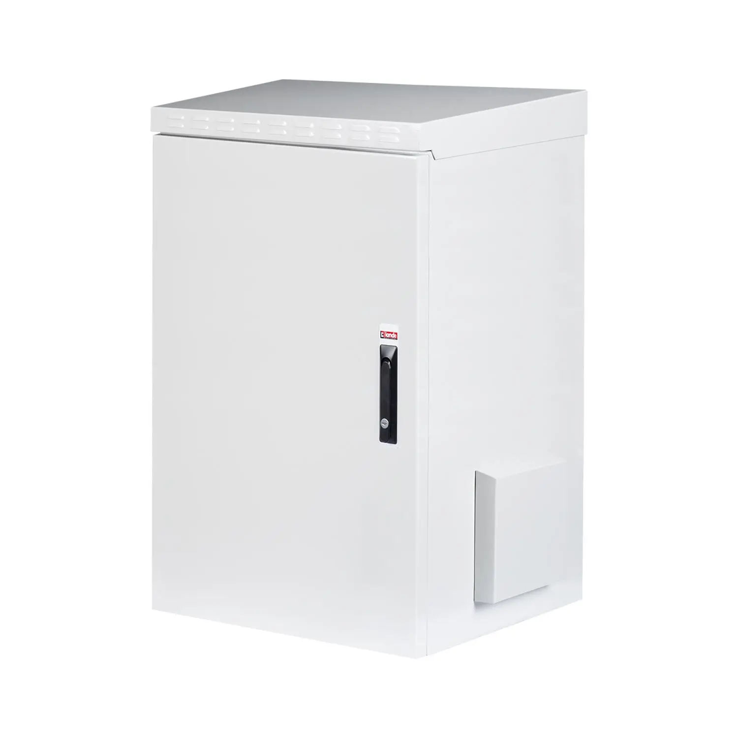 Lande SAFEbox Series – 600 × 600 mm – 22U – RAL 7035 Light Grey
