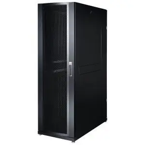 Lande Data Center Cabinets 600 × 1100 × 2212 mm – RAL 9005 Black / RAL 7035 Light Grey