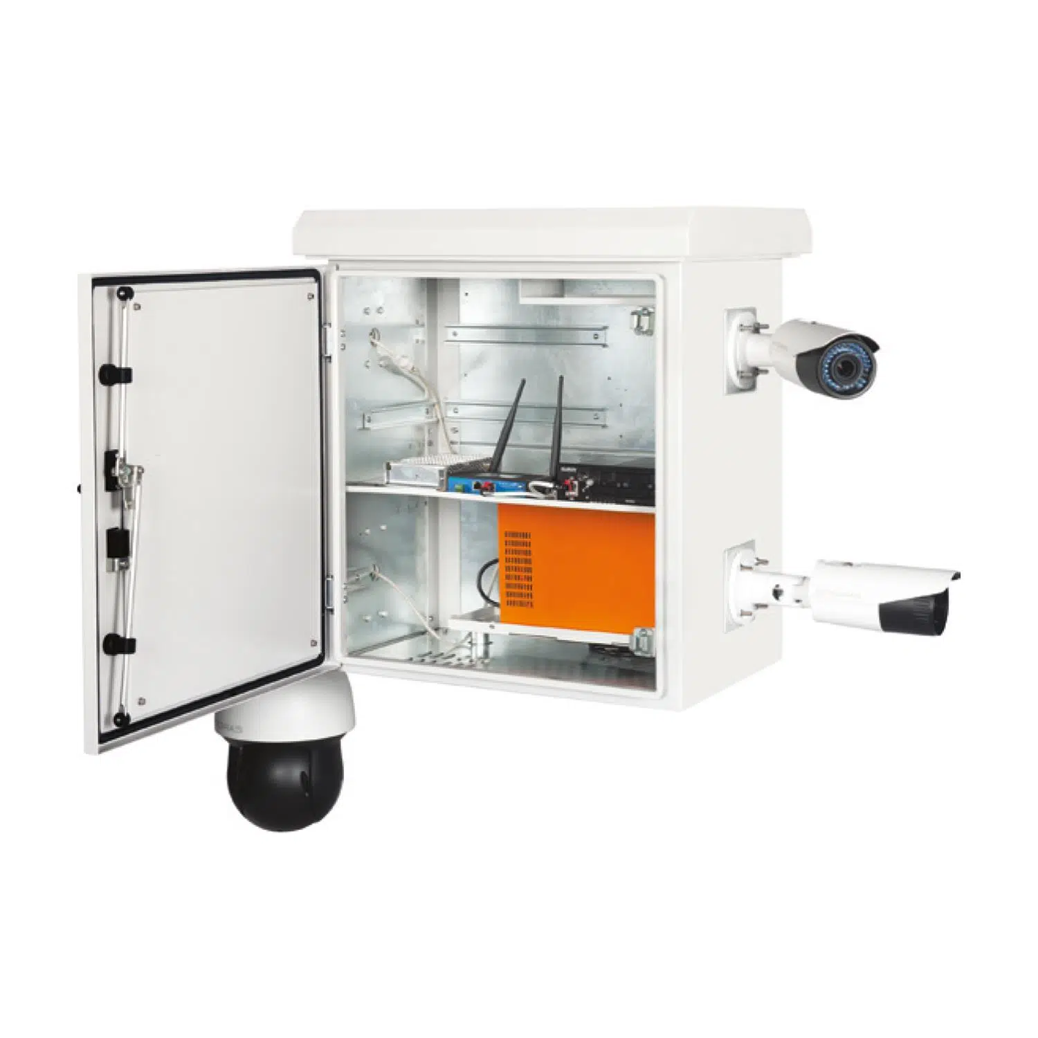 Lande ALL in ONE Mobese Güvenlik Sistemleri 575 * 430 * 700 - RAL 7035 Açık Gri