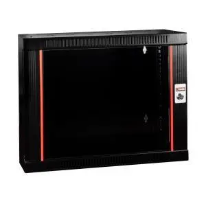 Lande NETbox Home Serisi 600mm * 300 mm6U - RAL 9005 Siyah