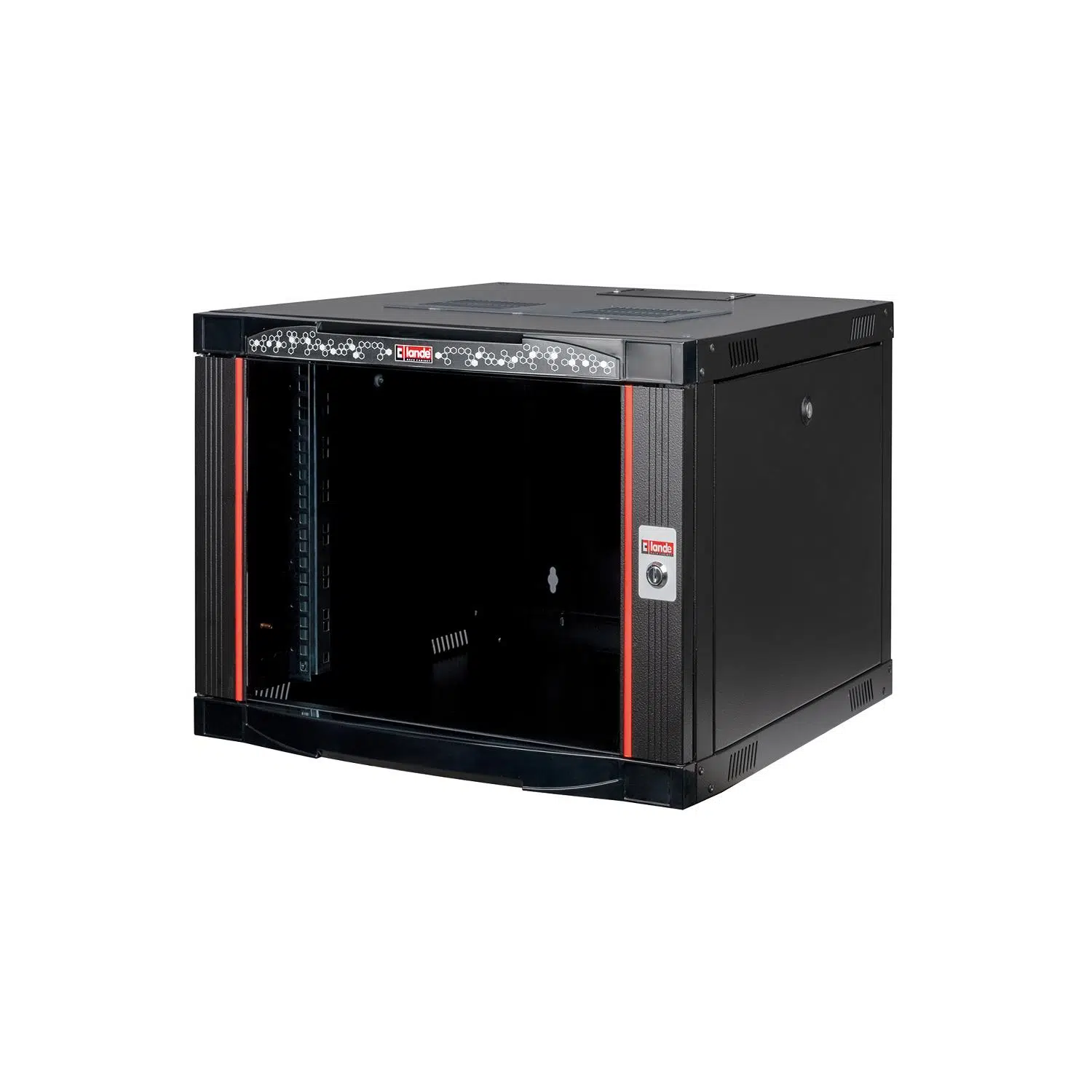 Lande NETbox Serisi 600 * 450 - 7U - RAL 9005 Siyah
