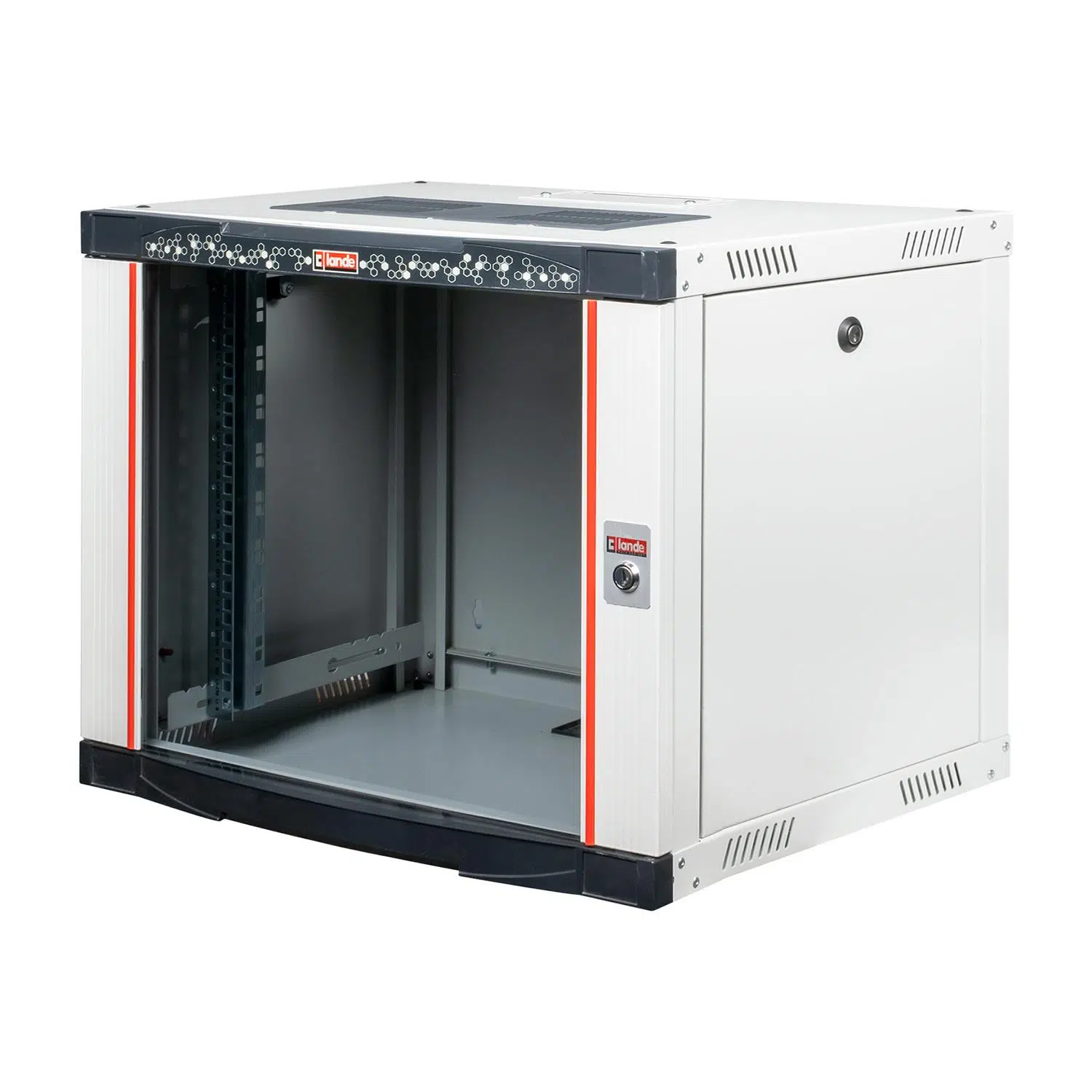Lande NETbox Serisi 600 * 600 - 9U - RAL 7035 Açık Gri