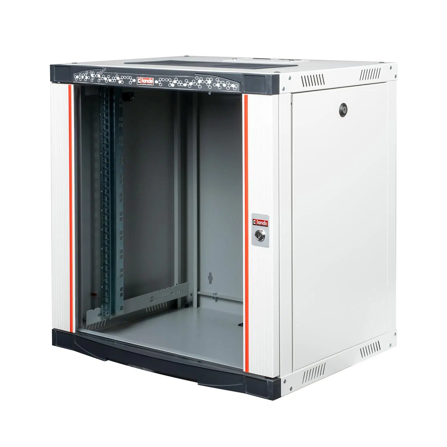 Lande NETbox Serisi 600 * 450 - 12U - RAL 7035 Açık Gri