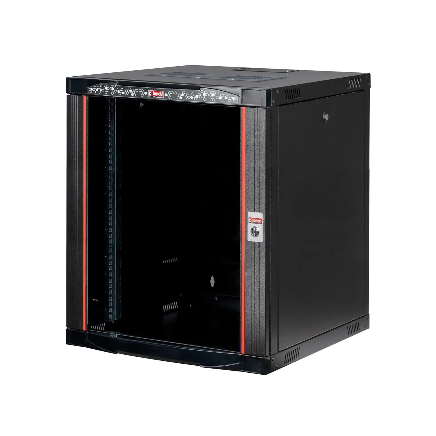 Lande NETbox Serisi 600 * 450 - 16U - RAL 9005 Siyah