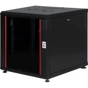 Lande PROline 300 Serisi Dikili Tip Kabinetler 600 * 600 - 12U - RAL 9005 Siyah