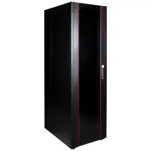 Lande PROline 400 Serisi Dikili Tip Kabinetler 600 * 800 - 42U - RAL 9005 Siyah