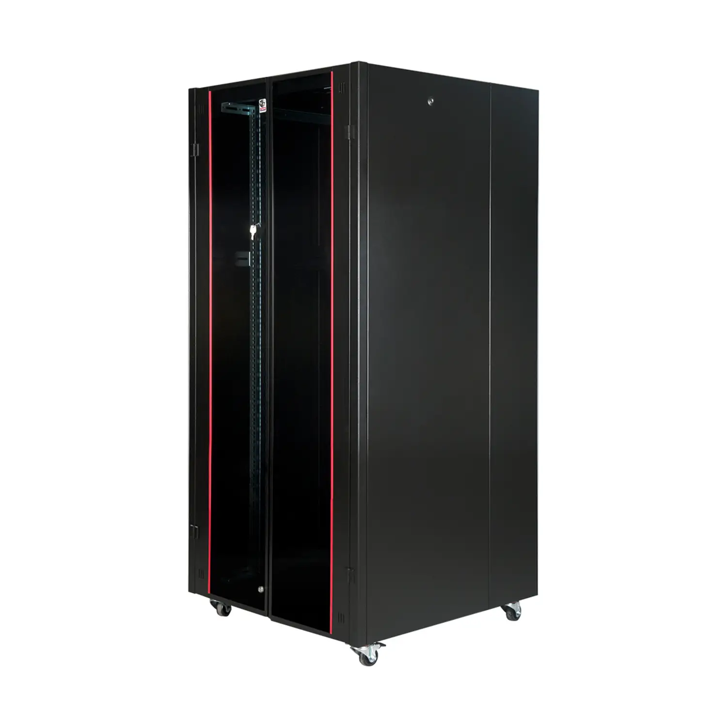Lande PROline 400 Serisi Dikili Tip Kabinetler 800 * 800 - 32U - RAL 9005 Siyah
