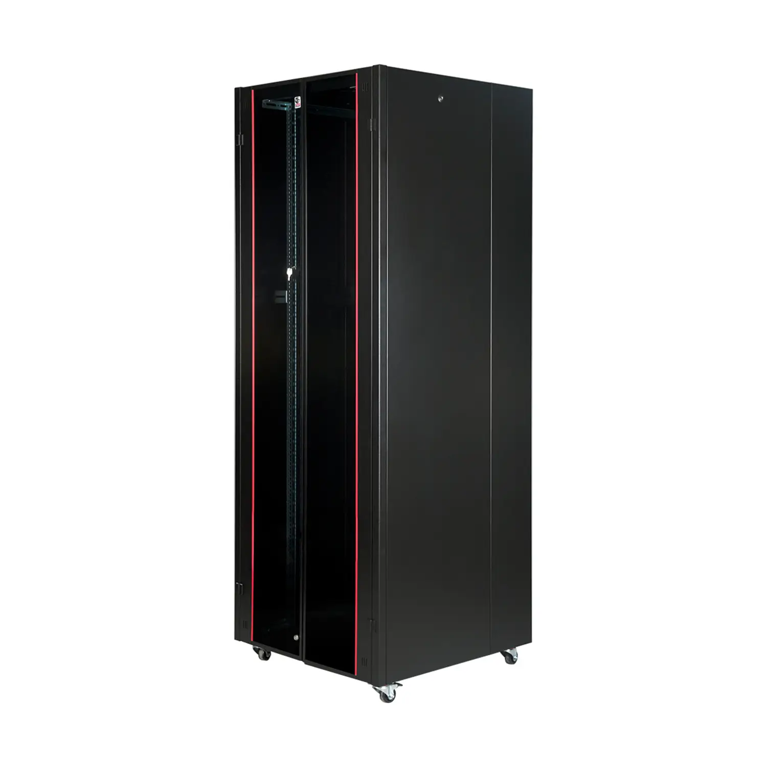 Lande PROline 400 Serisi Dikili Tip Kabinetler 800 * 800 - 42U - RAL 9005 Siyah
