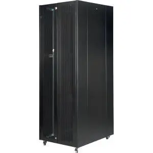 LandePROline 400P Serisi Perfore Kapaklı Server Kabinetler 600 * 1000 - 47U - RAL 9005 Siyah