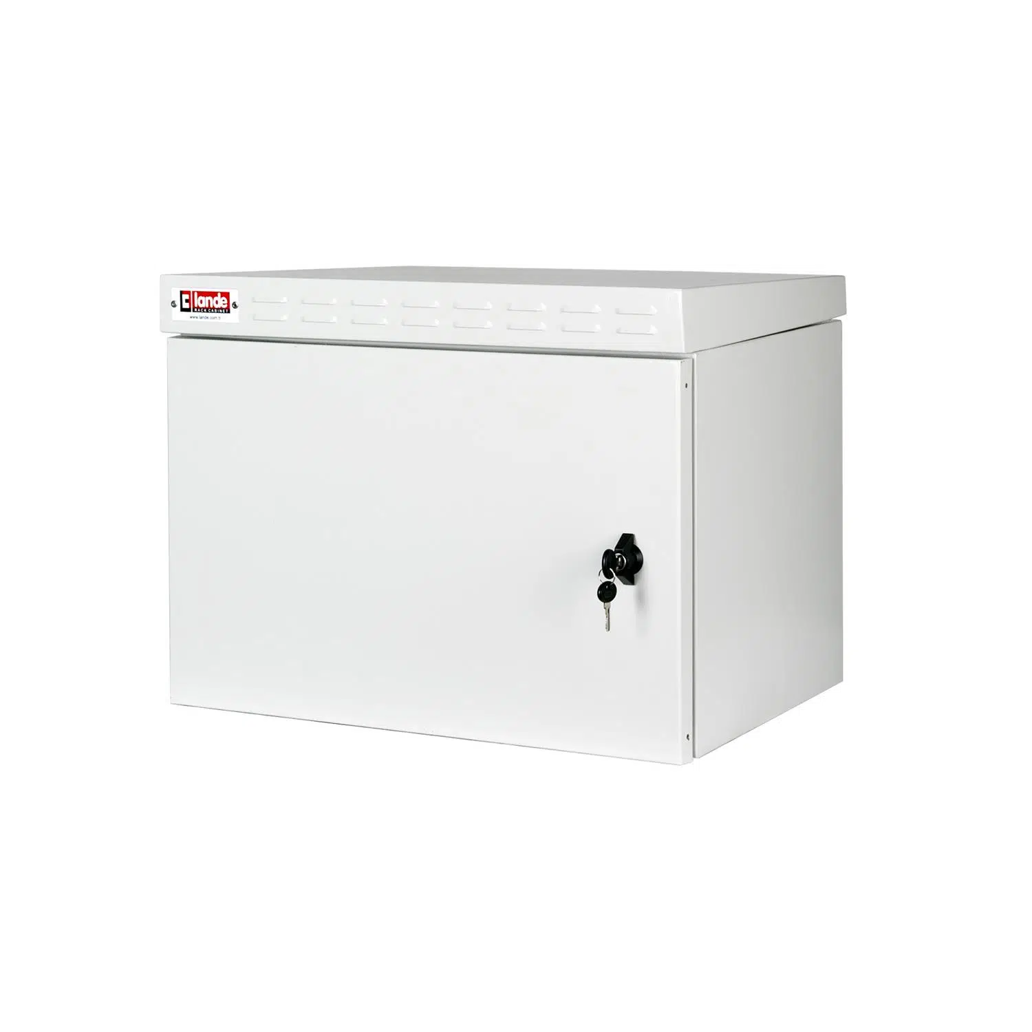 Lande PROline 500-O Safebox (Outdoor) Harici Ortam Çift Cidarlı IP55 Kabinetler 600 * 300 - 7U - RAL 7035 Açık Gri