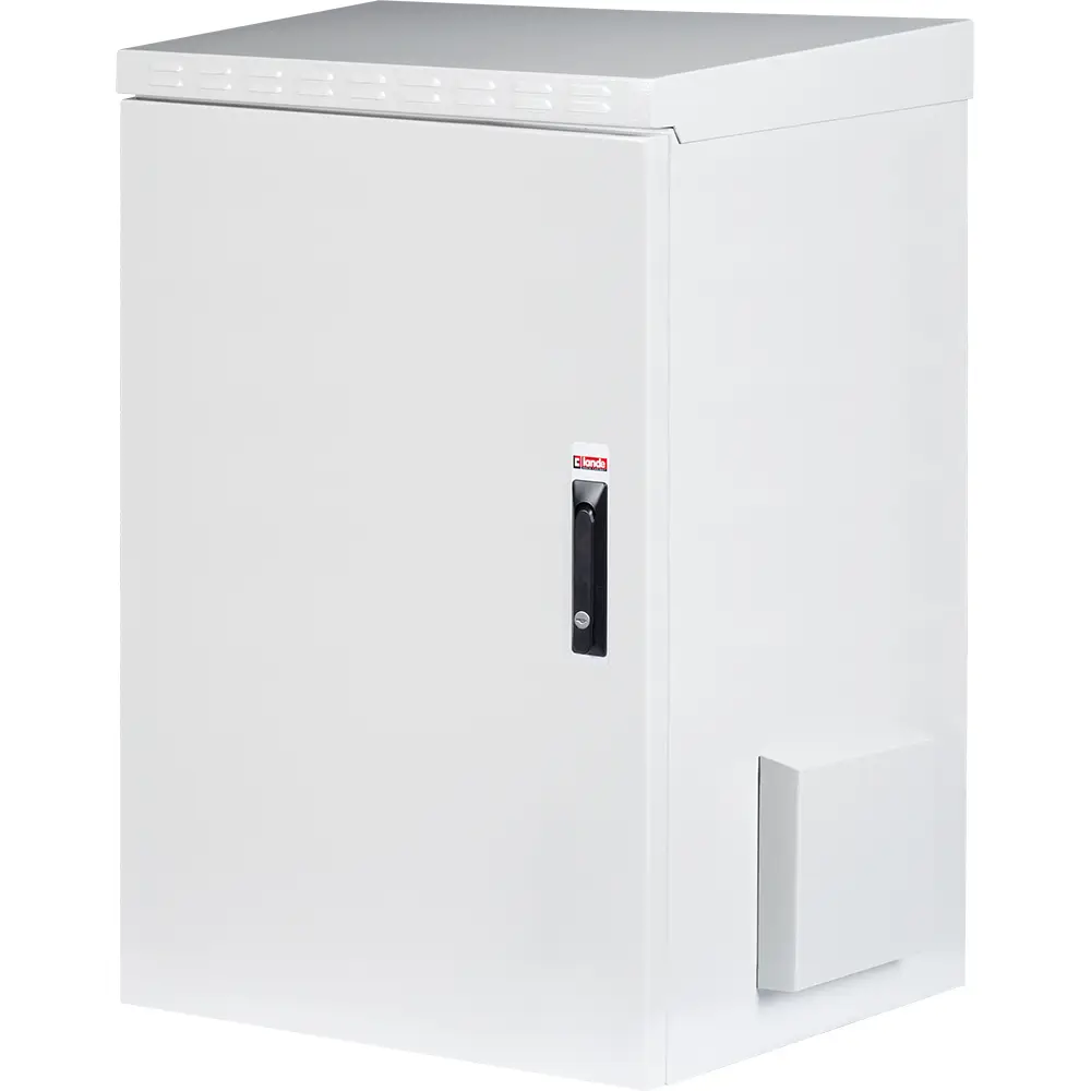 Lande SAFEbox Series – 600 × 600 mm – 24U – RAL 7035 Light Grey
