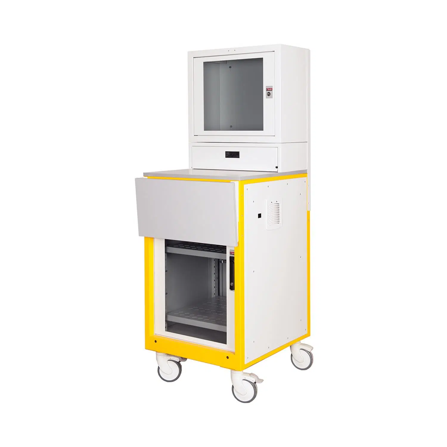 Lande İş İstasyonları ve Ofis Çözümleri 600 * 670 - 1678 - RAL 7035 Açık Gri - RAL 1028 Kavun Sarısı