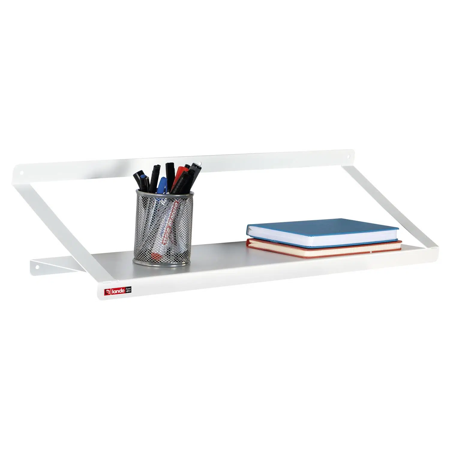 LANDE - Ziglat 150 - Wall-Mounted Shelf - Matte White
