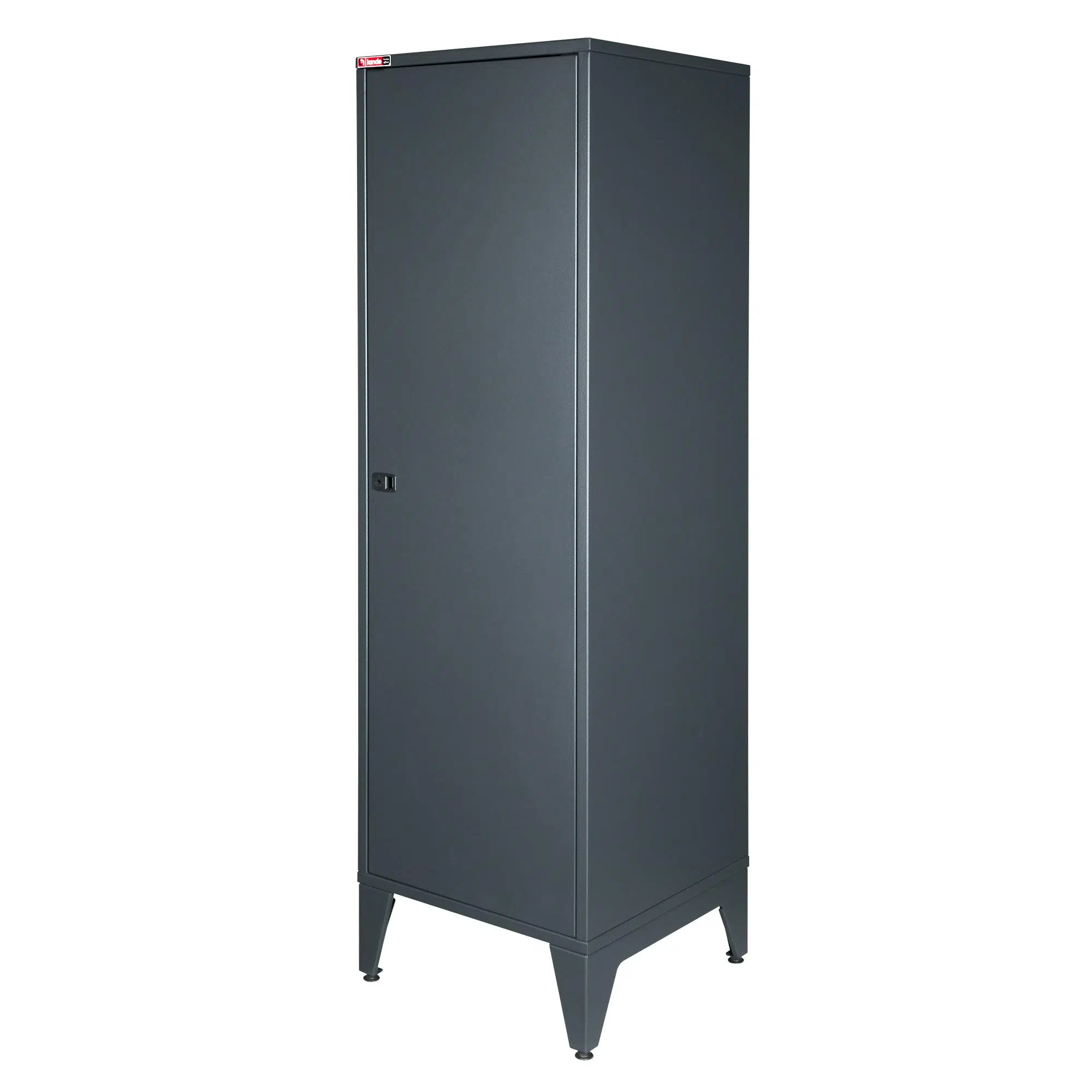 LANDE - Ziglat 1550 - Metal Dolap - Metal Kapılı - Antrasit Gri.